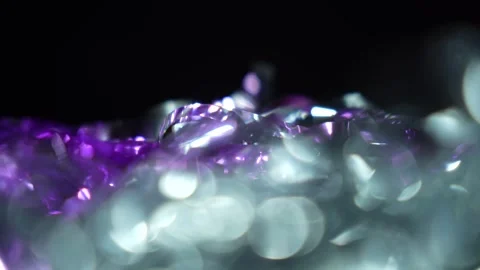 Moving bunch of bokeh lights with different colors towards the left Stock Footage 315317326