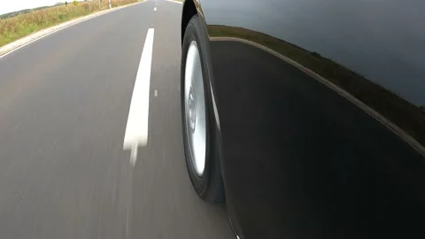 Moving Car Stock Footage 140634456