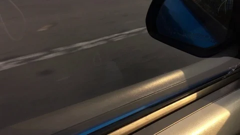 Moving car on highways Video stock 98917882