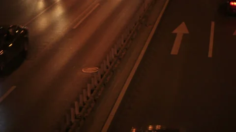 Moving car lighting,defocus Stock Footage 39936499