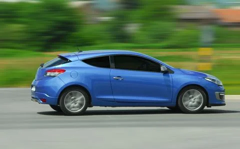 Moving car Stock Photos