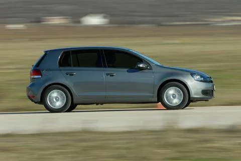 Moving car Stock Photos