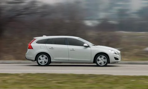 Moving car Stock Photos