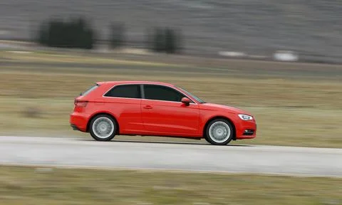 Moving car Fotos Stock
