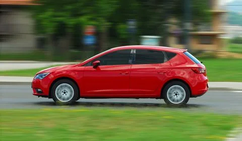 Moving car Stock-Fotos