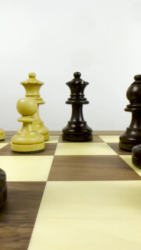 Moving chess pieces Stock Footage 310177394