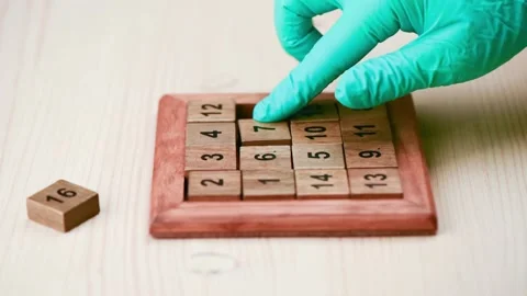 Moving chips in a board game 15. Stock Footage 141005153