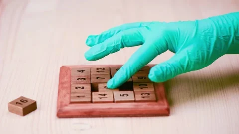 Moving chips in a board game 15. Stock Footage 141005224
