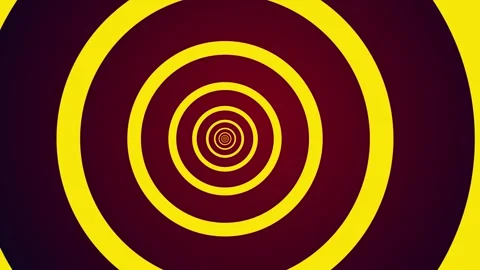 Moving circle  intro, spiral Circular transition animation Hypnotical Stock Footage 301873647
