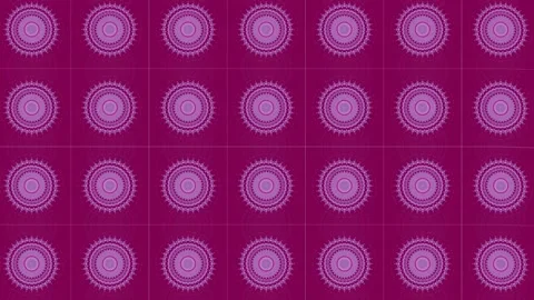 Moving circles on a pink background Stock Footage 152154237