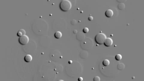 Moving circular particles motion graphics background Stock Footage 207737266