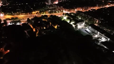 Moving closer to freeway Stock Footage 280207159