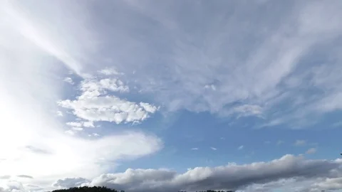 Moving cloud Stock Footage 79752833