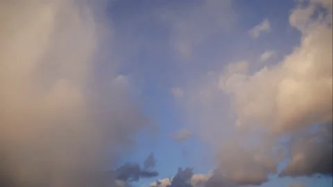 Moving cloud at Sunset Time Lapse 4K Stock Footage 155966605