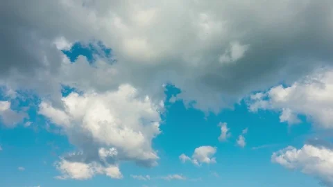Moving cloud timelapse Stock Footage 77219580