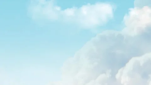 Moving cloud transition motion graphic isolated on alpha channel Stock Footage 260496712