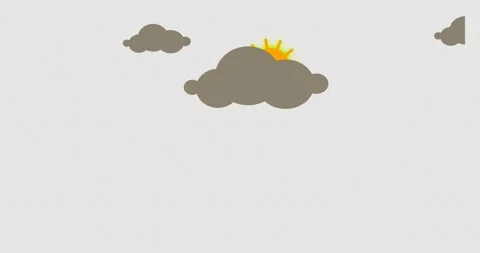 Moving clouds 2 Stock Footage 305147329