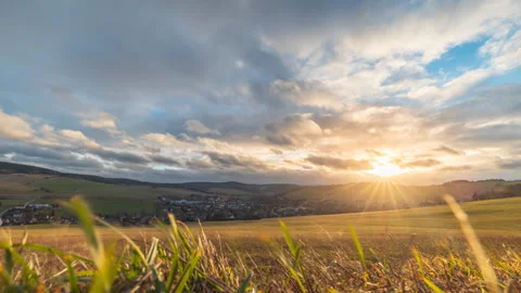 Moving Clouds 4K Stock Footage 260463422
