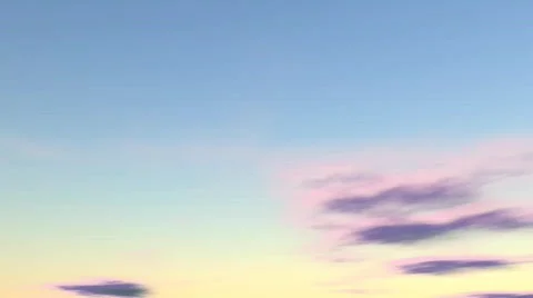 Moving clouds against gradient sky Video stock 591320