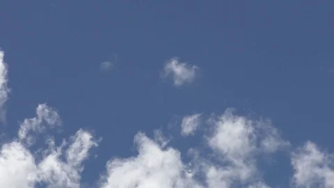 Moving Clouds and Blue Sky -  Time Lapse speed 10x Stock-Footage 71762761