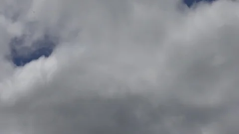 Moving Clouds and Blue Sky -  Time Lapse speed 20x Stock Footage 71763346
