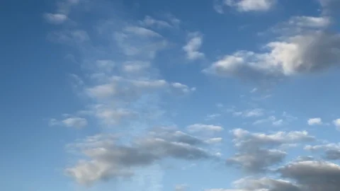 Moving clouds and blue sky, The vast blue sky and clouds sky, Sky with clouds we Stock Footage 88288679