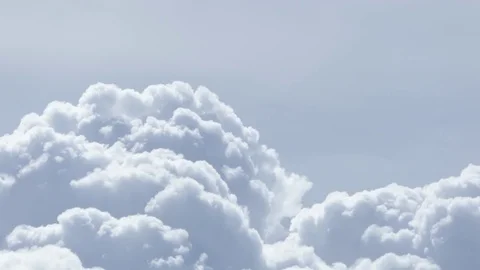 Moving clouds and blue sky.4k video Stock Footage 80892073