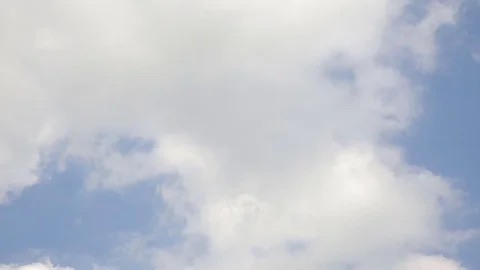 Moving clouds and blue sky.hd video Stock Footage 80767879