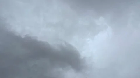 Moving clouds and falling rain Stock Footage 322904130