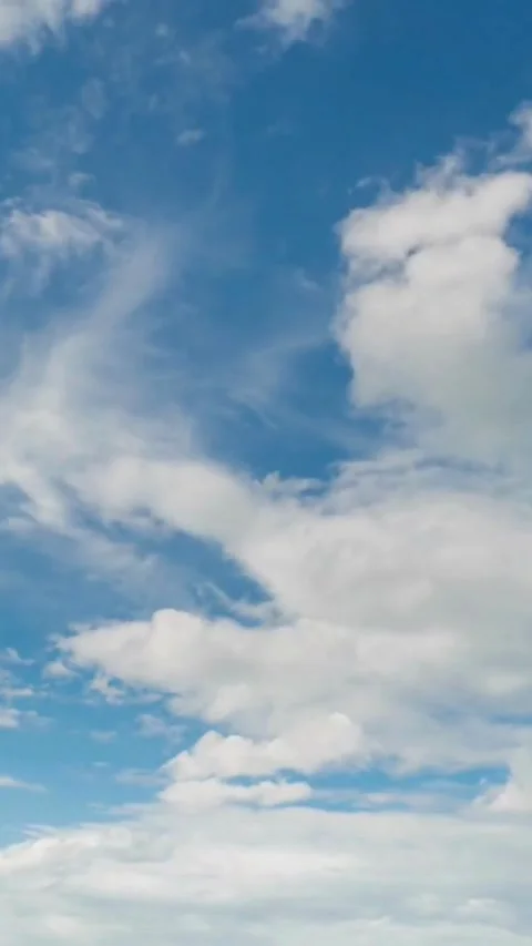 Moving clouds, animated, timelapse, slow, moody, time lapse Stock Footage 314983856