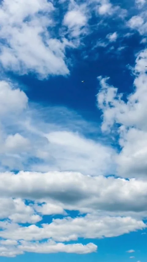 Moving clouds, animated, timelapse, slow, moody, time lapse Stock Footage 314983876