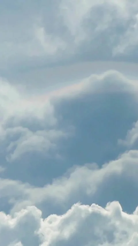 Moving clouds, animated, timelapse, slow, moody, time lapse Stock Footage 314983887