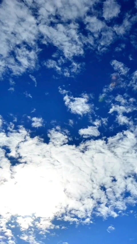 Moving clouds, animated, timelapse, slow, moody, time lapse Stock Footage 314983899