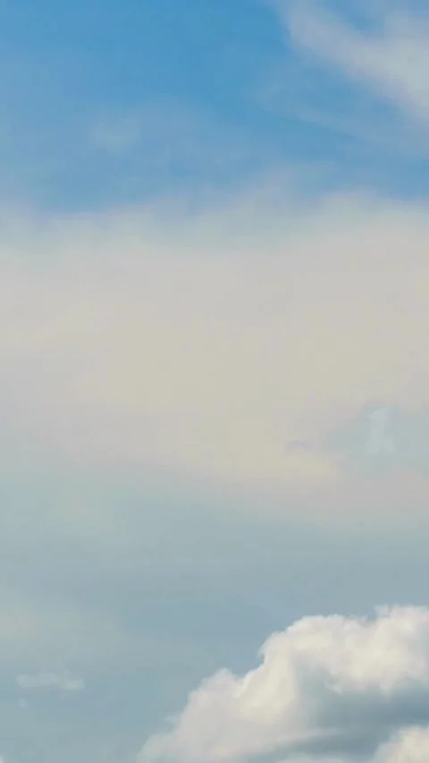 Moving clouds, animated, timelapse, slow, moody, time lapse Stock Footage 314983948