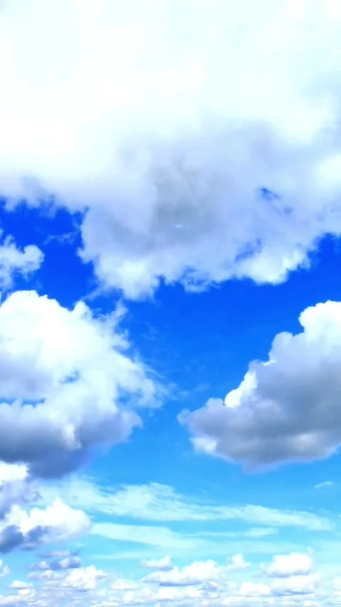 Moving clouds, animated, timelapse, slow, moody, time lapse Vidéo 314983976