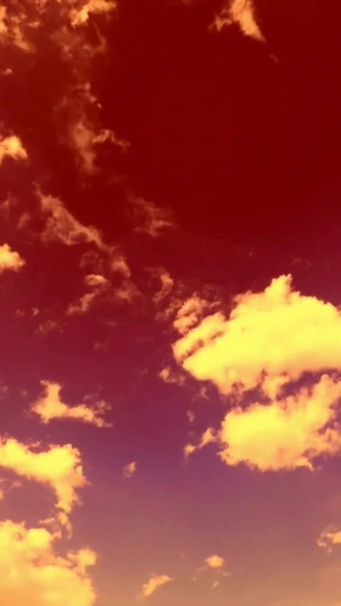 Moving clouds, animated, timelapse, slow, moody, time lapse Stock Footage 314983996