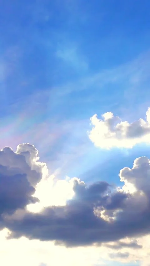 Moving clouds, animated, timelapse, slow, moody, time lapse Stock Footage 314984000