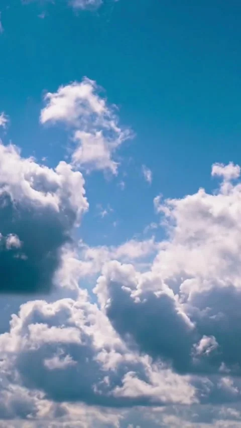 Moving clouds, animated, timelapse, slow, moody, time lapse Stock Footage 314984033