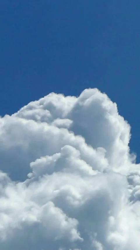 Moving clouds, animated, timelapse, slow, moody, time lapse Stock Footage 314984035