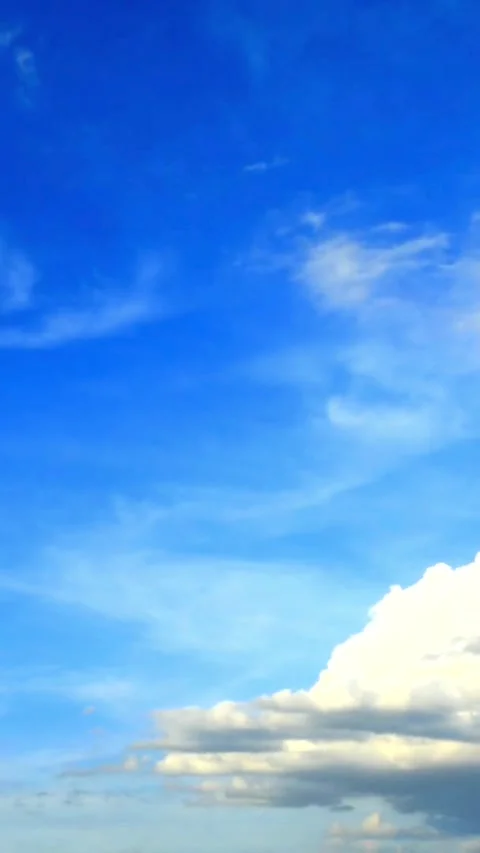 Moving clouds, animated, timelapse, slow, moody, time lapse Video stock 314984041