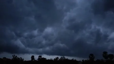 The moving clouds are terrible Video stock 237261695