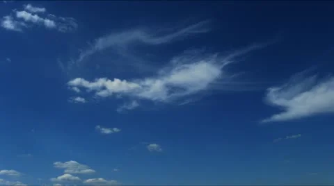 Moving clouds backround Stock Footage 12736211