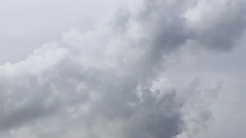 Moving clouds in blue sky Stock Footage 137726673