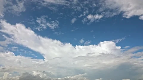 Moving Clouds creating beautiful patterns 1 Stock Footage 157380339