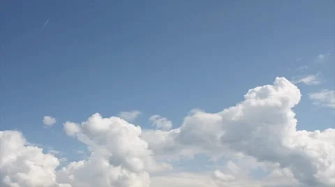 Moving clouds Video stock 5163492