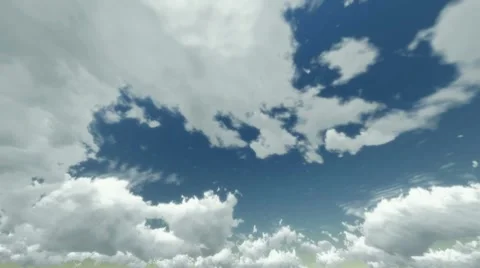 Moving clouds Video stock 8764724