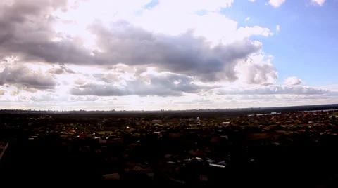 Moving clouds Stock Footage 30335853