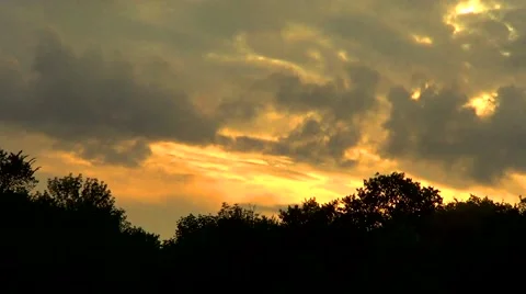 Moving Clouds Stock Footage 51445840