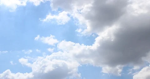 Moving Clouds Stock Footage 90384435