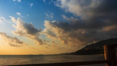 Moving clouds Stock Footage 103093102